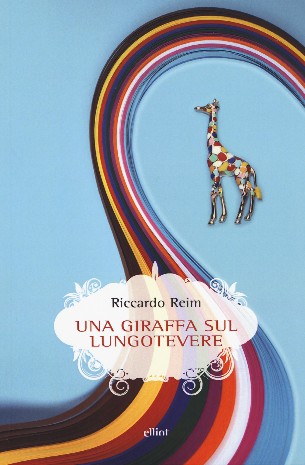 Una giraffa sul Lungotevere