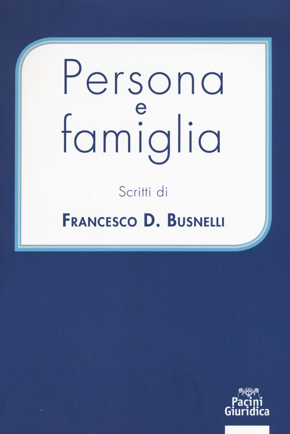 Persona e famiglia