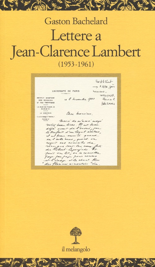 Lettere a Jean-Clarence Lambert (1953-1961)