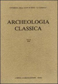 Archeologia classica (1977). Vol. 29/1