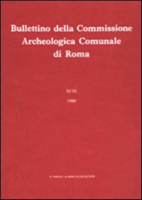 Bullettino della Commissione archeologica comunale di Roma. Vol. 90/2