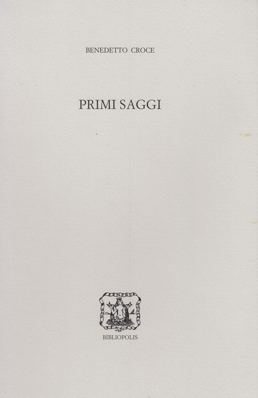 Primi saggi