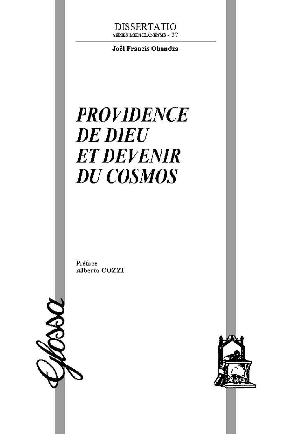 Providence de Dieu et devenir du cosmos