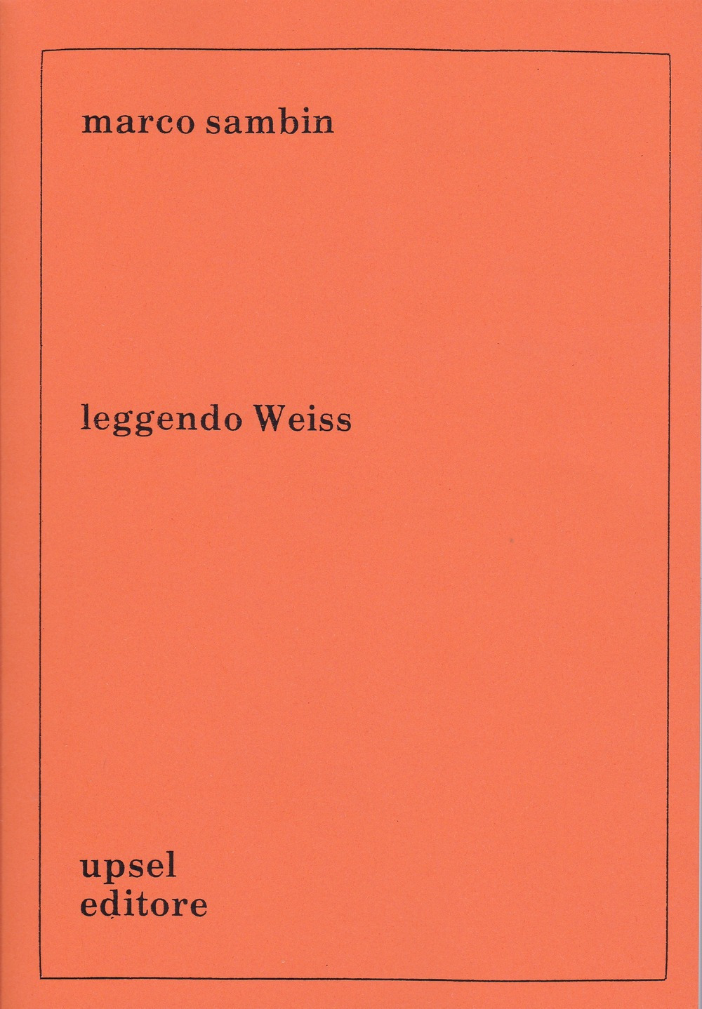Leggendo Weiss