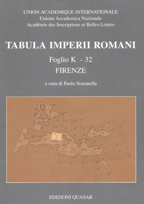 Tabula imperii romani. Foglio K-32, Firenze