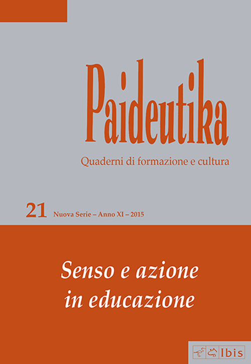 Paideutika. Vol. 21: Senso e azione in educazione