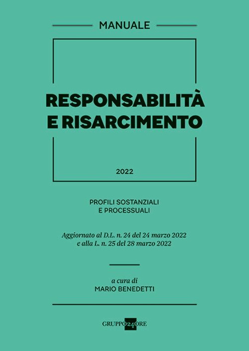 Responsabilità e risarcimento 2022