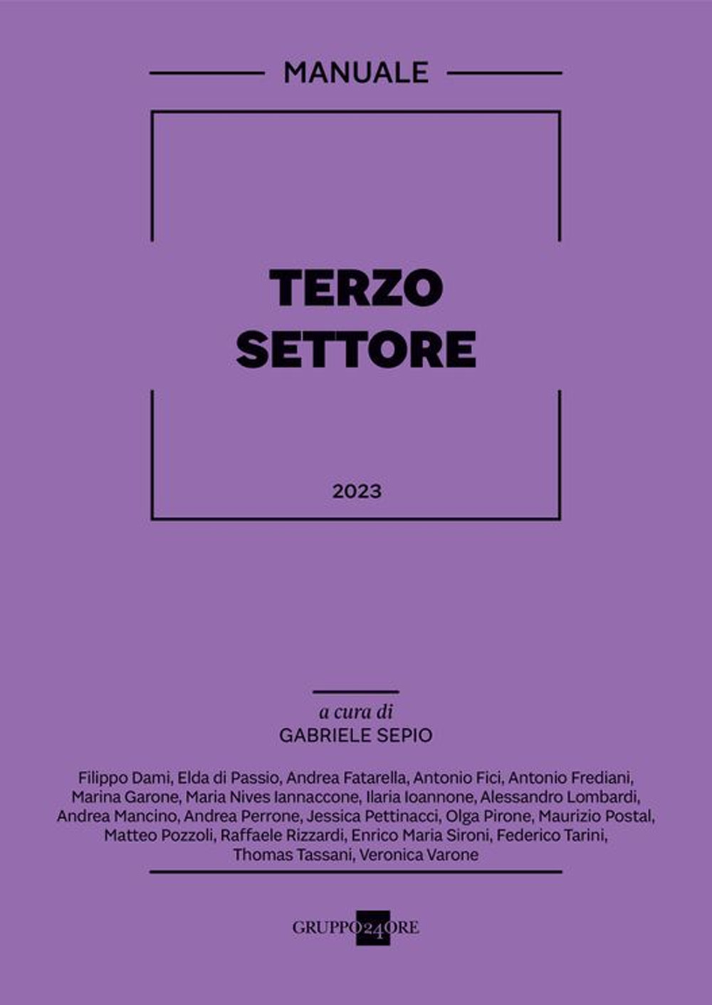 Terzo settore. Manuale 2023