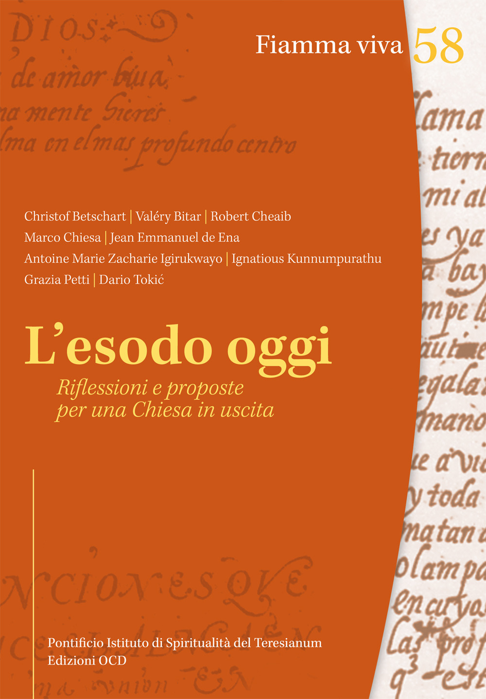 L'esodo oggi. Riflessioni e proposte per una Chiesa in uscita