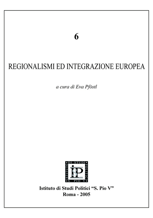 Regionalismi e integrazione europea