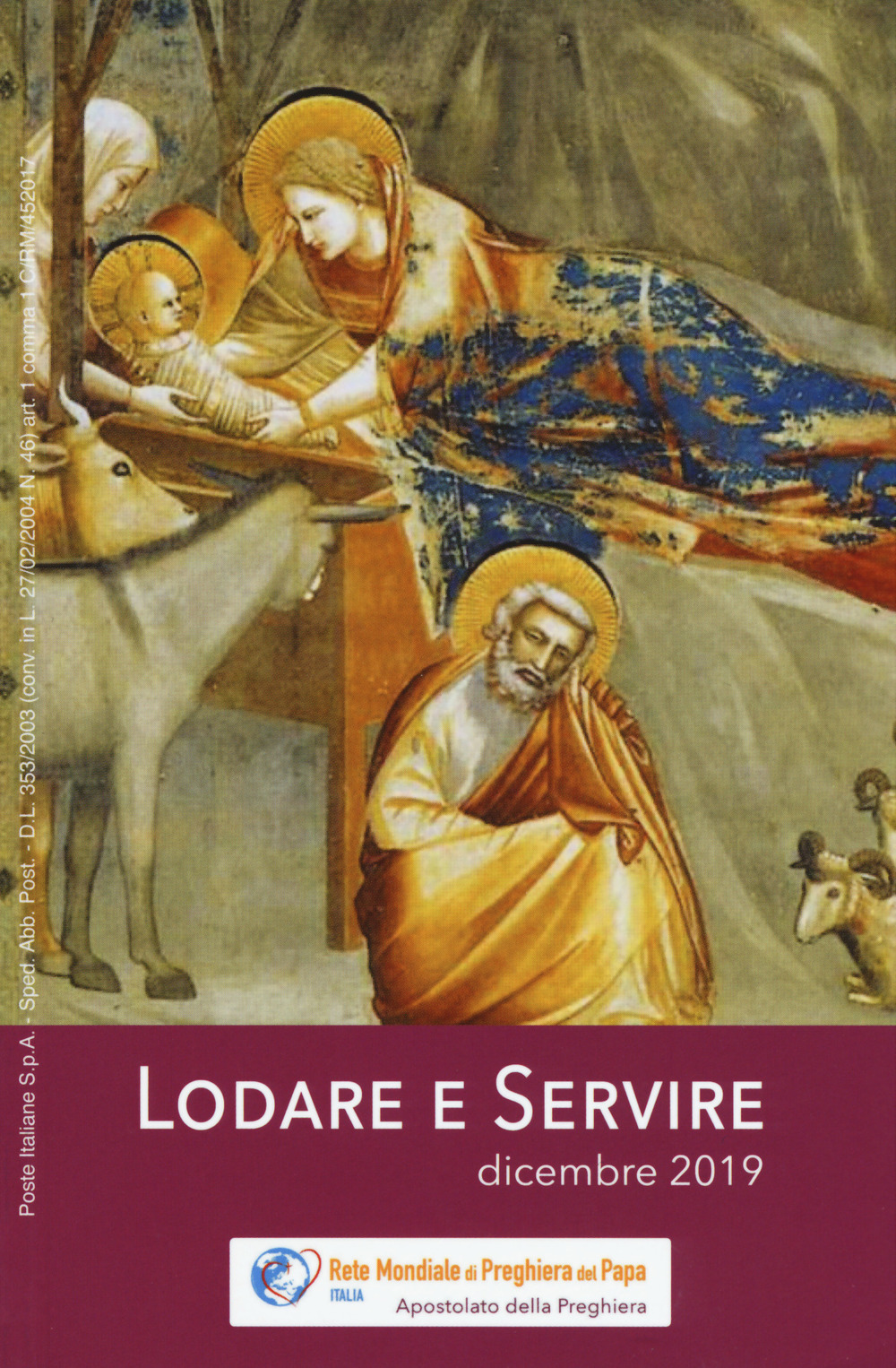 Lodare e servire. Dicembre 2019