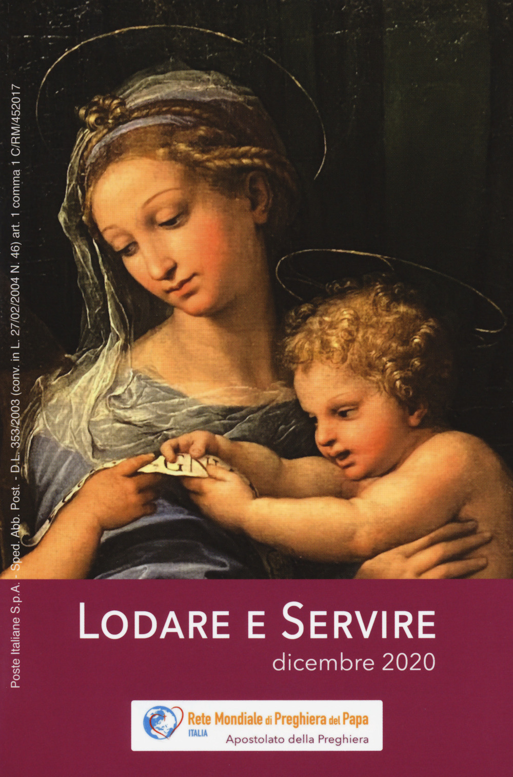 Lodare e servire. Dicembre 2020