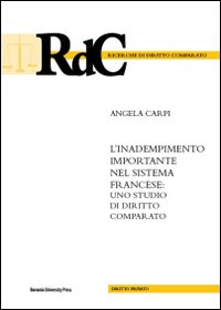 L'inadempimento importante nel sistema francese. Uno studio di diritto comparato