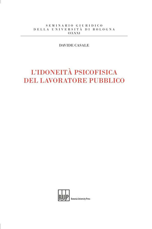 L'idoneità psicofisica del lavoratore pubblico