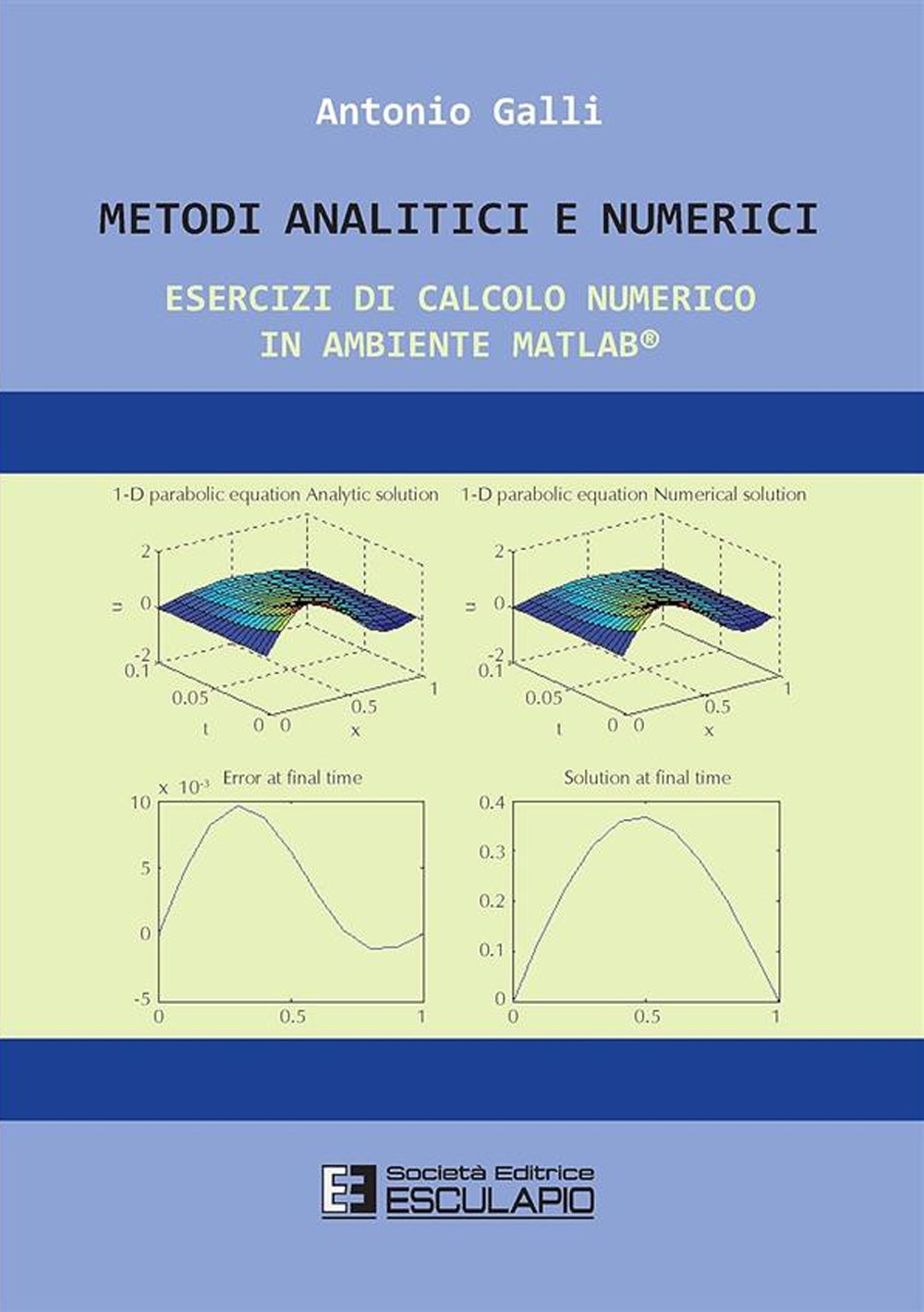 Metodi analitici e numerici. Esercizi di calcolo numerico in ambiente Matlab