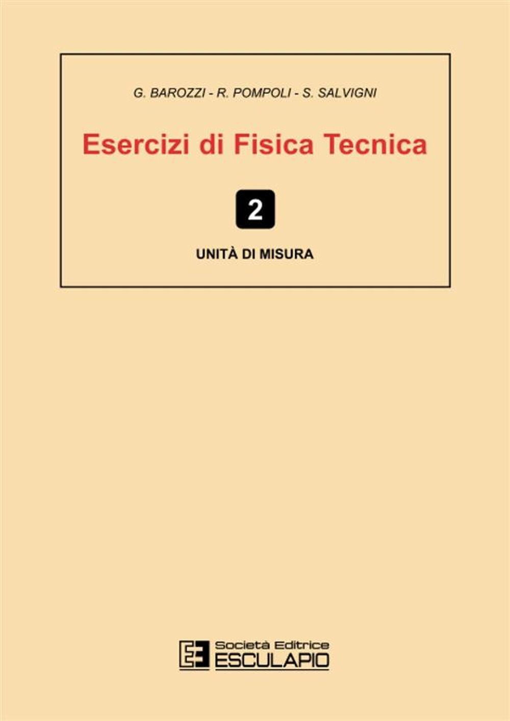 Esercizi di fisica tecnica. Unità di misura