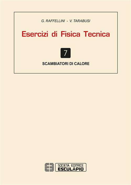 Esercizi di fisica tecnica. Scambiatore di calore