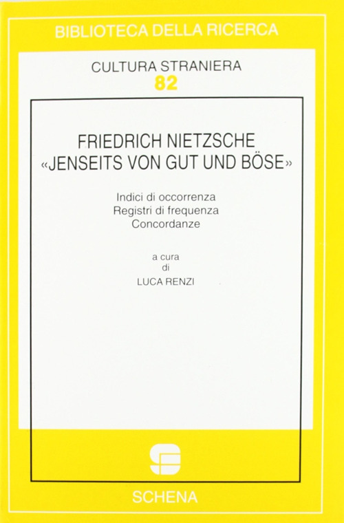 Friedrich Nietzsche. «Jenseits von gut und bose»