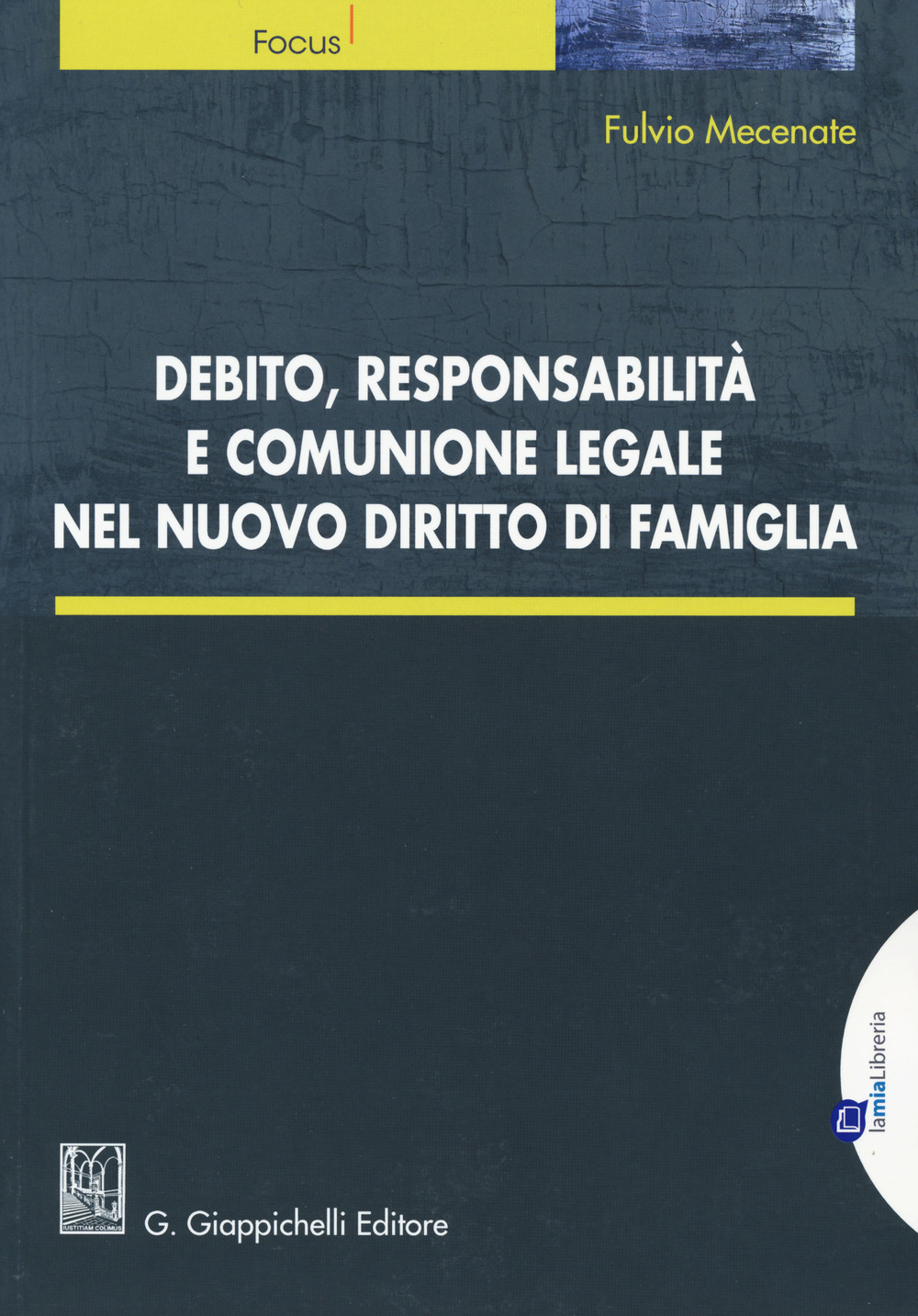 Debito, responsabilità e comunione legale nel nuovo diritto di famiglia. Con aggiornamento online