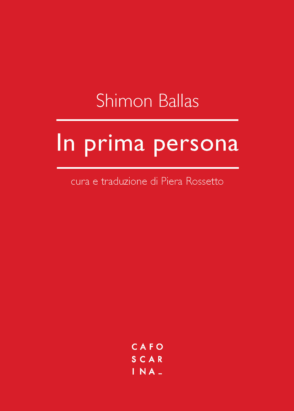 In prima persona