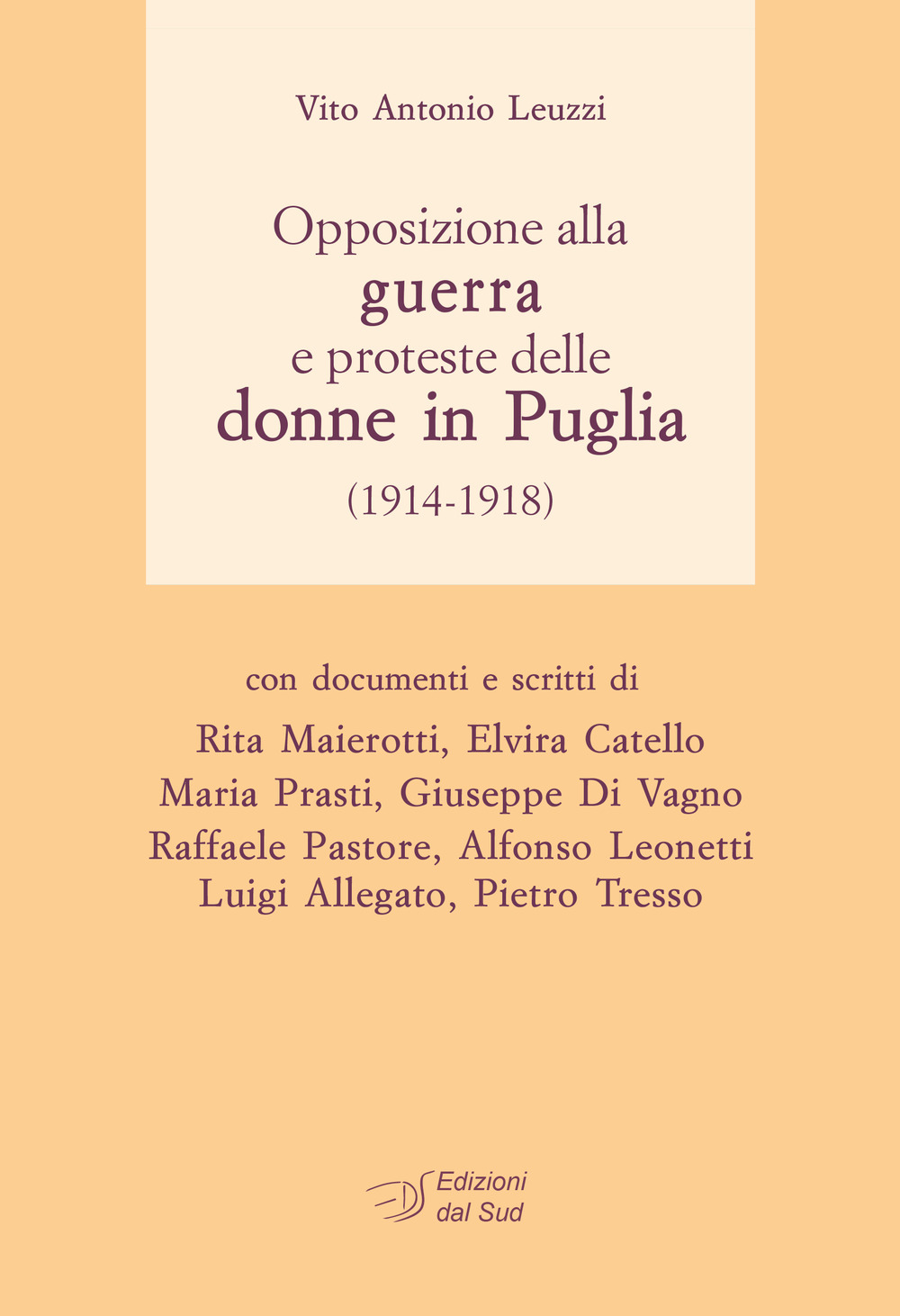 Opposizione alla guerra e proteste delle donne in Puglia (1914-1918)