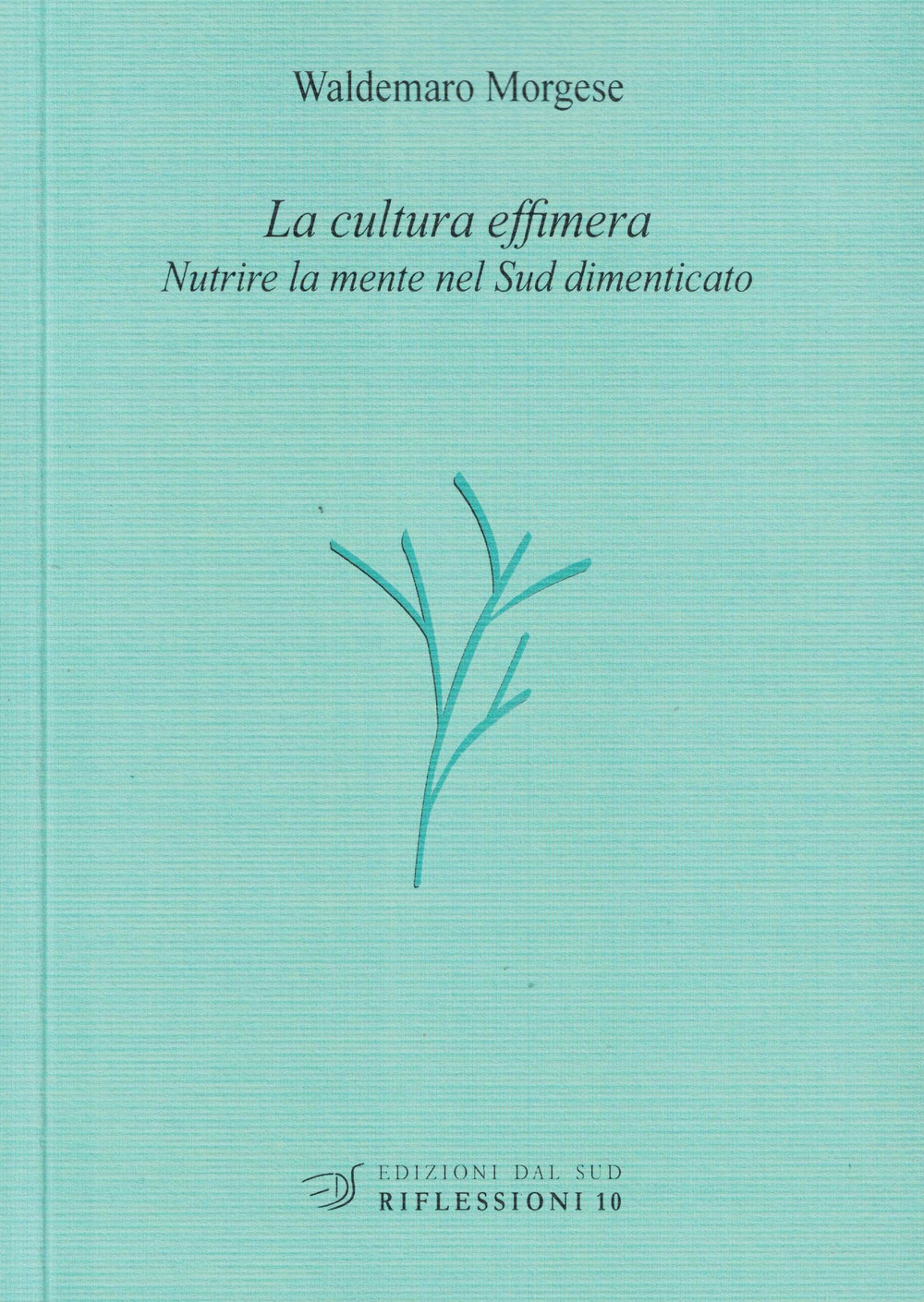 La cultura effimera. Nutrire la mente nel Sud dimenticato