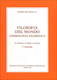 Filosofia del mondo. Cosmologia filosofica