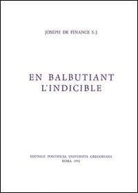 En balbutiant l'indicible