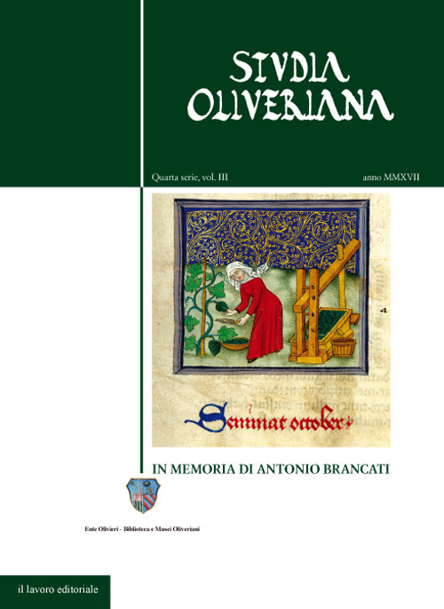 Studia Oliveriana. Quarta serie. Vol. 3: In memoria di Antonio Brancati