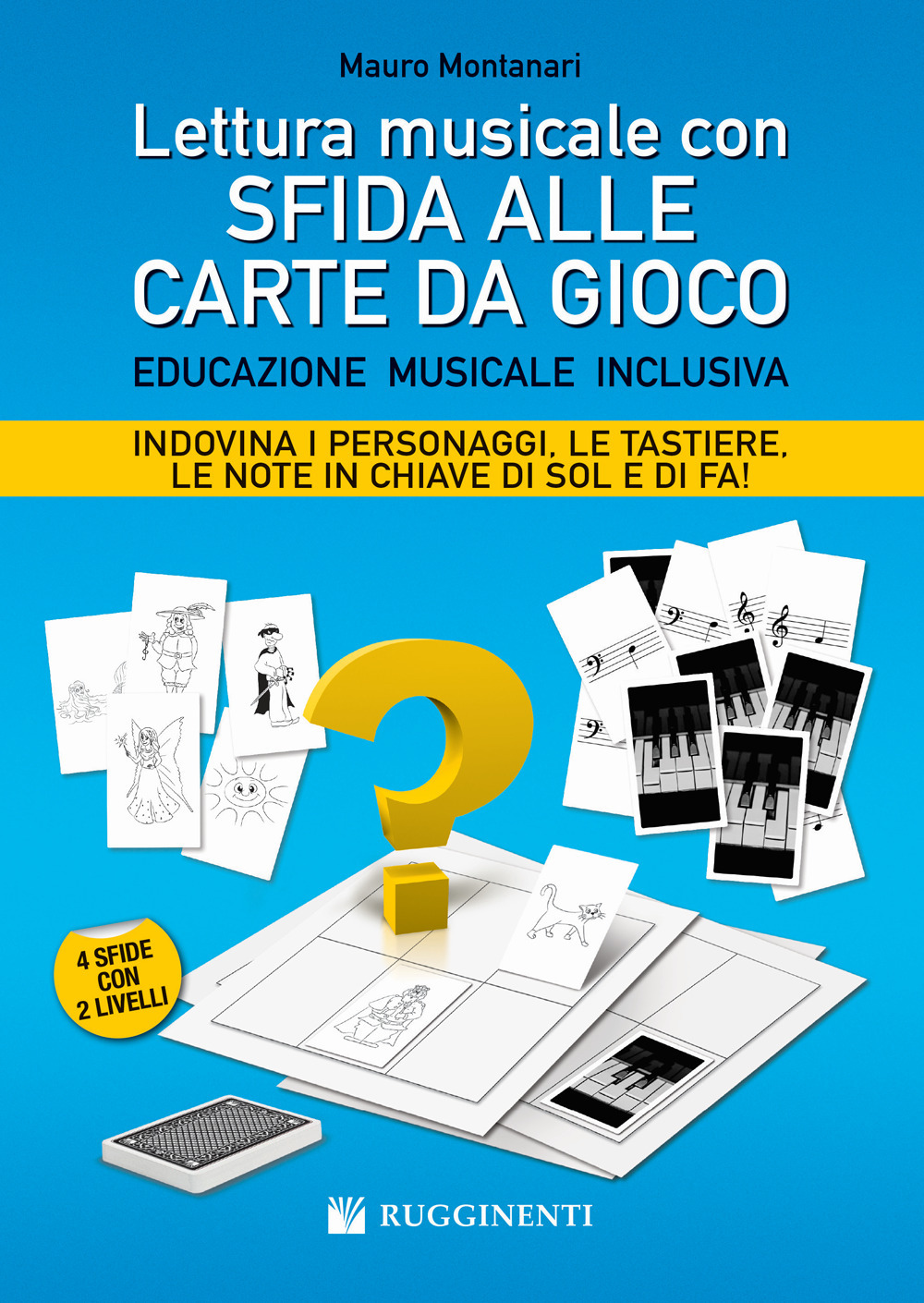 Lettura musicale con sfida alle carte da gioco. Con carte da gioco