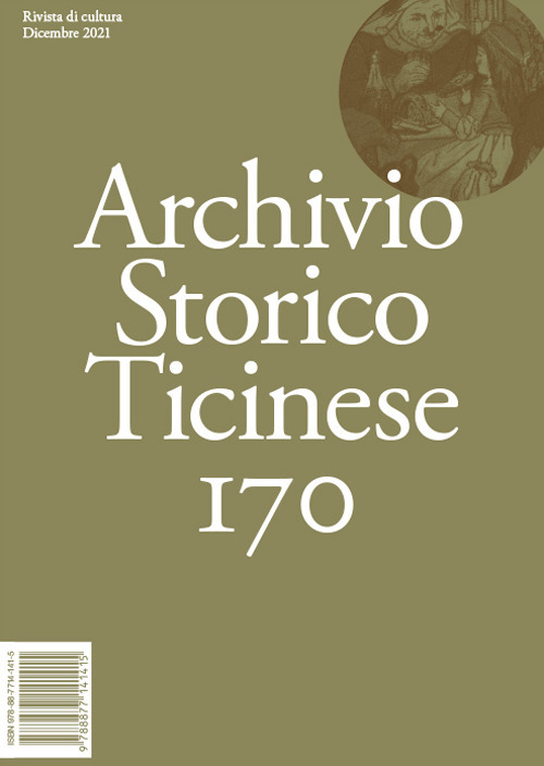 Archivio storico ticinese. Vol. 170 di Bookdealer I tuoi