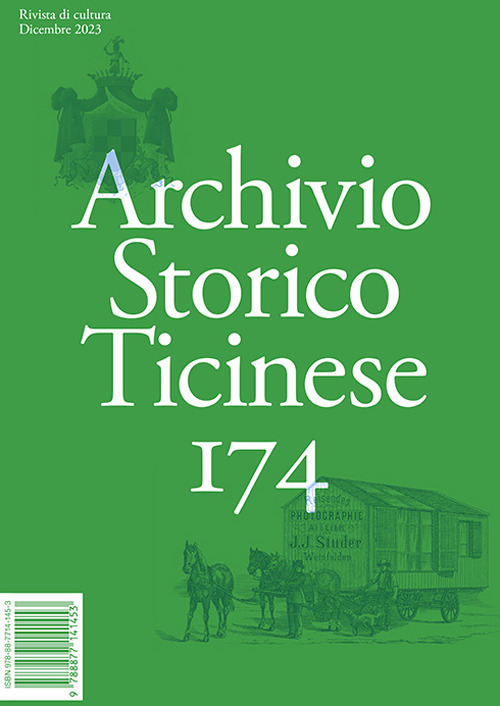 Archivio storico ticinese. Vol. 174