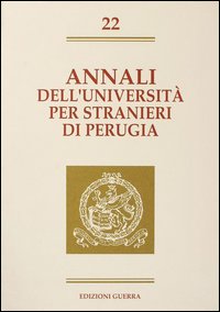 Annali dell'Università per stranieri di Perugia. Semestre gennaio-giugno 1995. Vol. 22