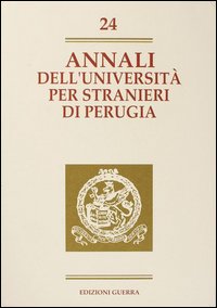 Annali dell'Università per stranieri di Perugia. Anno V. Vol. 24