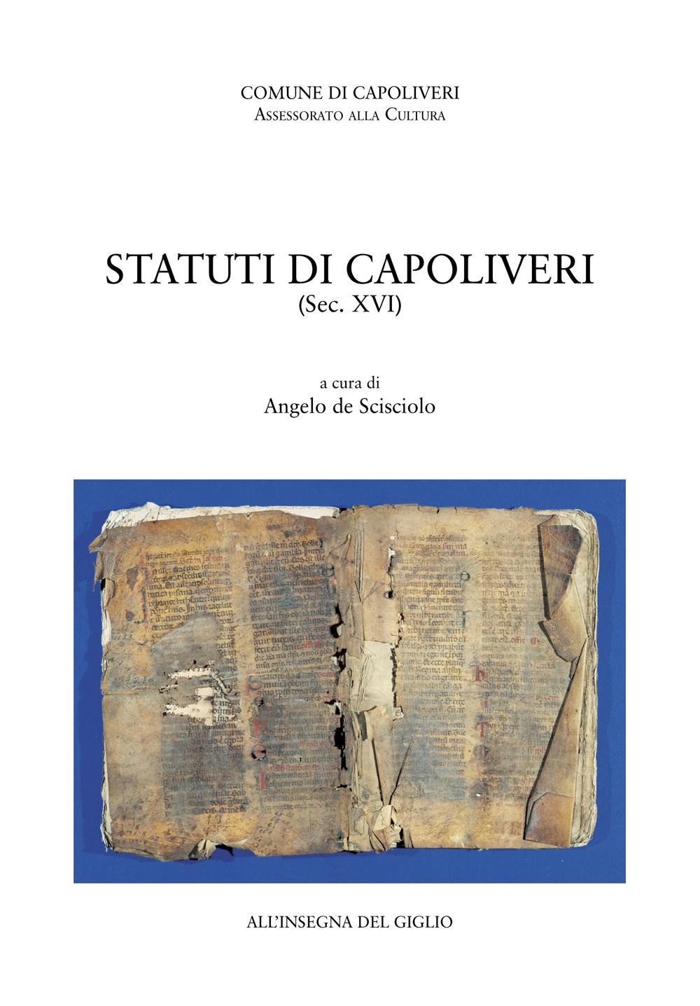 Statuti di Capoliveri (sec. XVI)