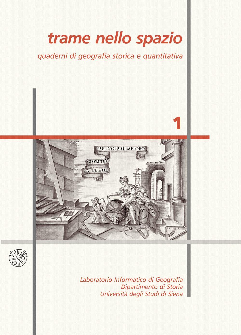 Trame nello spazio. Quaderni di geografia storica e quantitativa (2003). Vol. 1