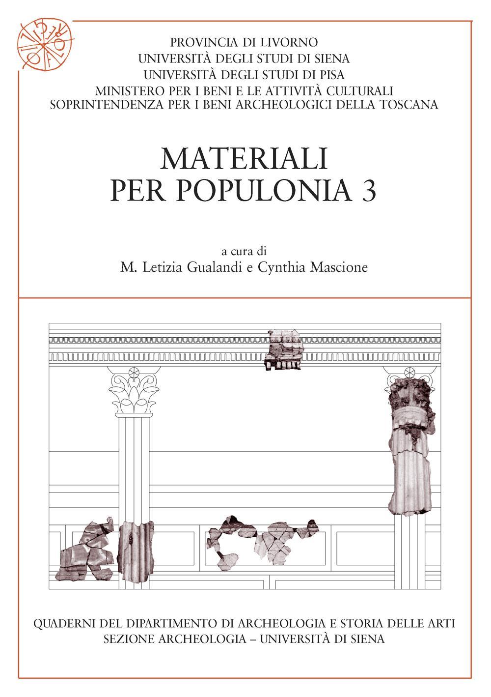 Materiali per Populonia. Vol. 3