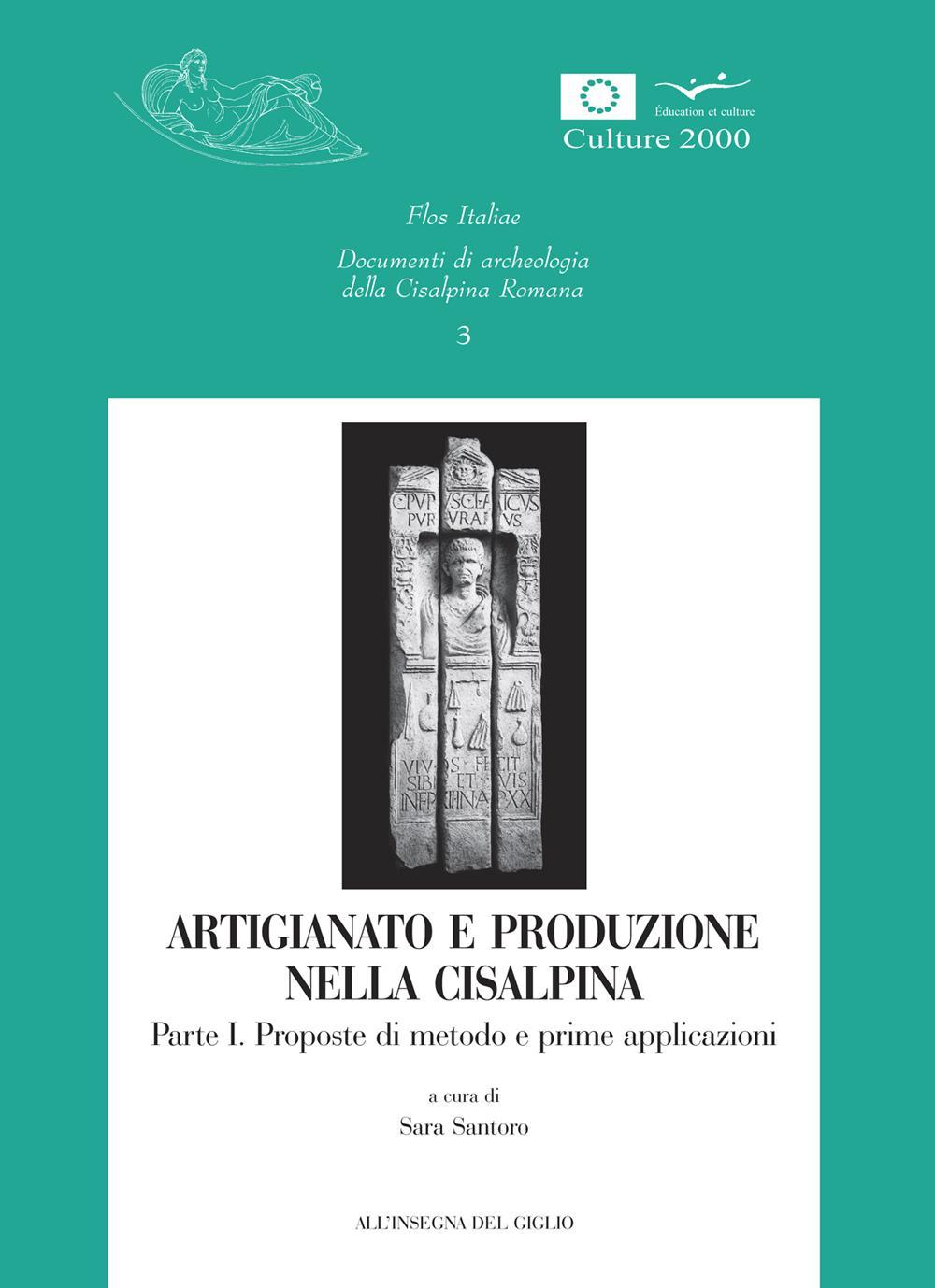 Artigianato e produzione nella Cisalpina. Con CD-ROM. Vol. 1: Proposte di metodo e prime applicazioni