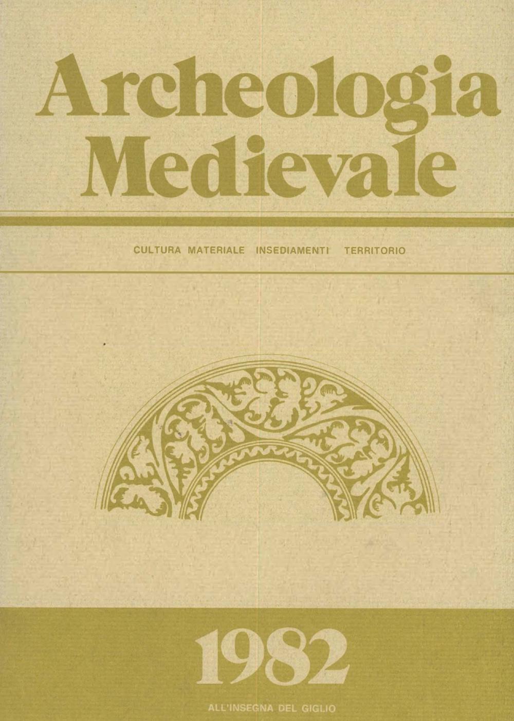 Archeologia medievale (1982). Ediz. multilingue. Vol. 9