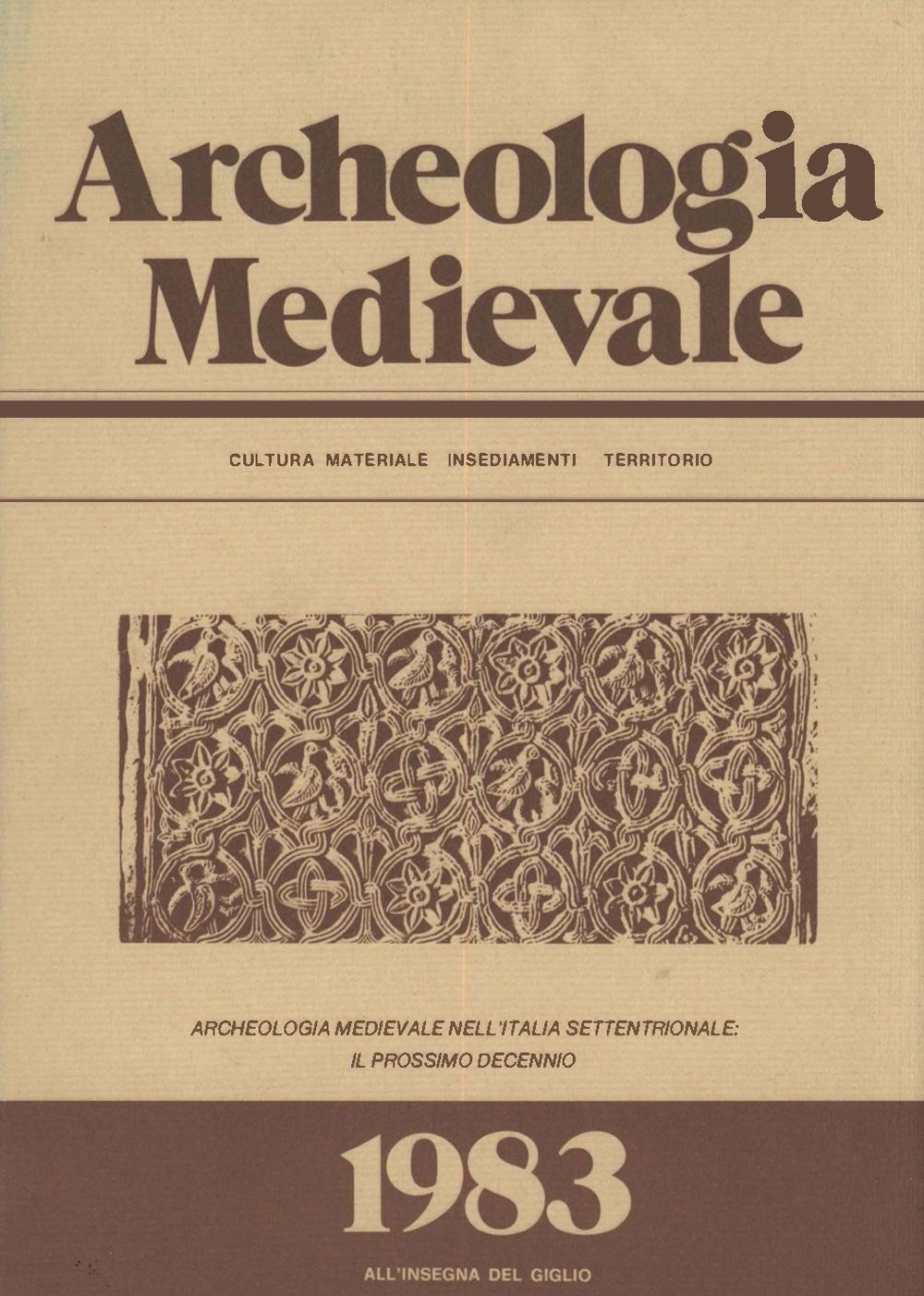 Archeologia medievale (1983). Ediz. multilingue. Vol. 10