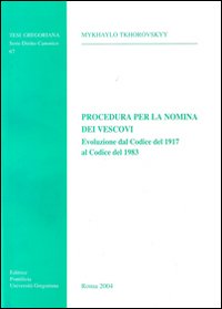 Procedura per la nomina dei vescovi. Evoluzione dal CIC 1917 al CIC 1983