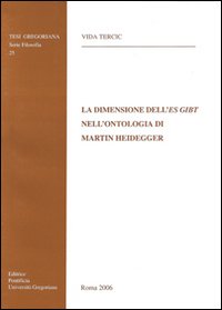 La dimensione dell'Es Gibt nell'ontolologia di Martin Heidegger