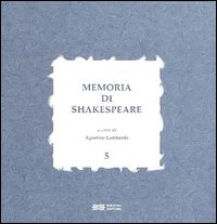 Memoria di Shakespeare. Vol. 5