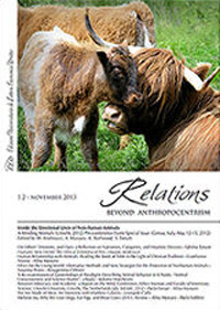 Relations. Beyond anthropocentrism (2013). Vol. 2: Inside the emotional lives of non-human animals