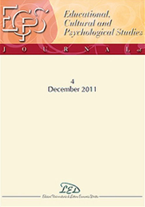 Journal of educational, cultural and psychological studies (ECPS Journal) (2011). Ediz. italiana e inglese. Vol. 4