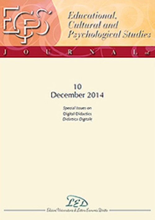 Journal of educational, cultural and psychological studies (ECPS Journal) (2014). Ediz. italiana e inglese. Vol. 10: Special issues on «Digital didactics»