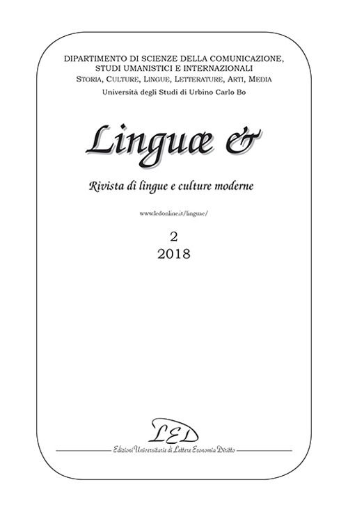 Linguae &. Rivista di lingue e culture moderne. Ediz. italiana, inglese e francese (2018). Vol. 2