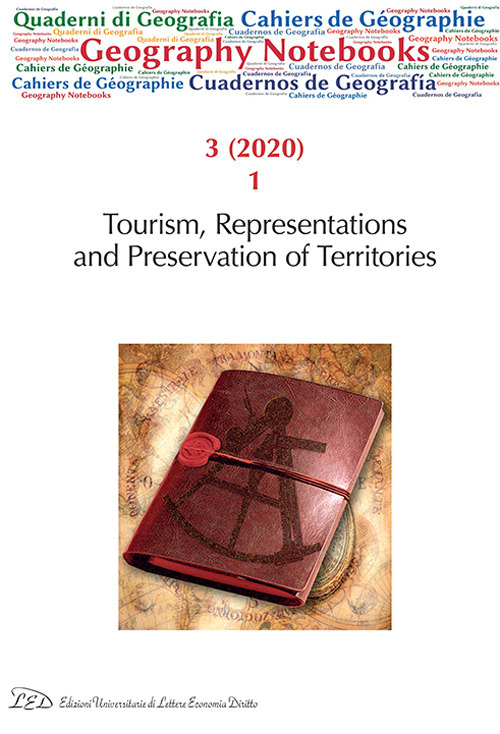 Geography notebooks (2020). Vol. 3/1: Tourism, representations and preservation of territories