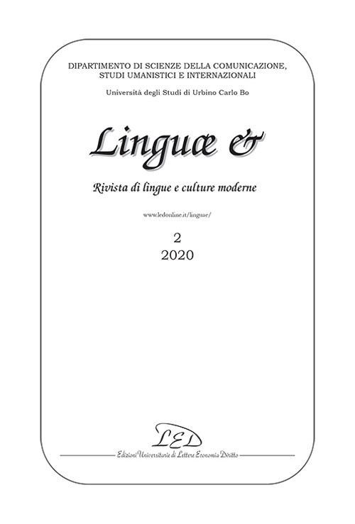 Linguae &. Rivista di lingue e culture moderne (2020). Vol. 2