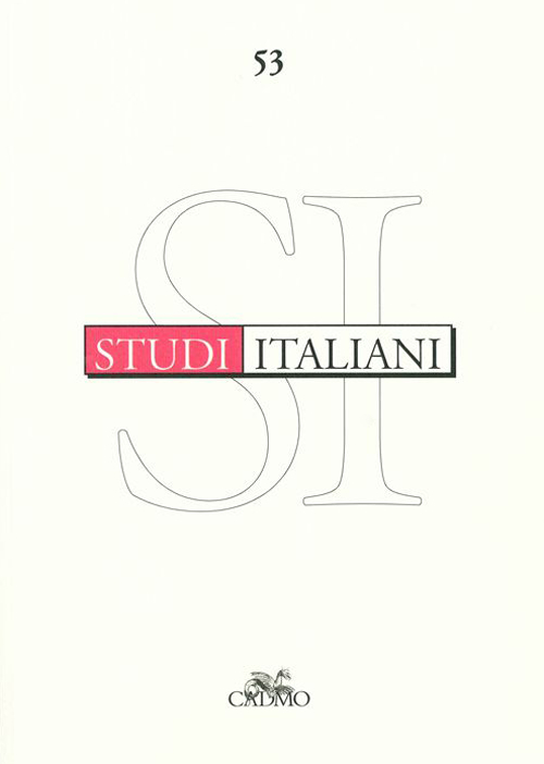 Studi italiani. Vol. 53